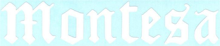 Montesa sticker #5, Motoren, Accessoires | Stickers, Ophalen of Verzenden