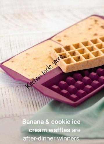 Tupperware siliconen multiflex Wafelvorm gratis receptenboek beschikbaar voor biedingen