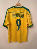 Brazilië 1998-00 WK tenue Ronaldo #9 maat M, Shirt, Maat M, Zo goed als nieuw, Verzenden