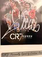 Cristiano Ronaldo Origineel Gesigneerd CR7 Kunstwerk, Ophalen of Verzenden