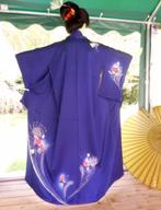 Japans vintage kimono obi quilt patchwork natuurlijke zijde, Antiek en Kunst, Antiek | Kleding en Accessoires, Verzenden