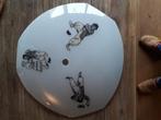 nostalgische kinderkamer plafondlamp Pipo de clown, Ophalen, Gebruikt, Glas