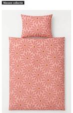 Roze beddengoed meisjeskamer bloemetjes, Ophalen of Verzenden, Zo goed als nieuw, Eenpersoons, Dekbedovertrek