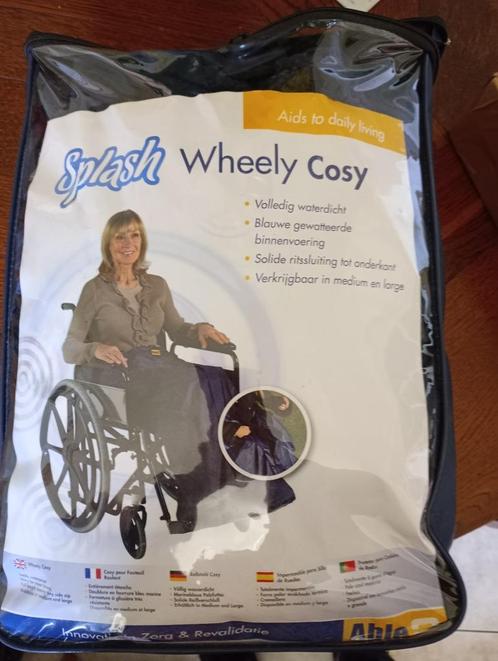 Waterdichte warme rolstoel regendeken Splash Wheely Cosy, Diversen, Rolstoelen, Zo goed als nieuw, Ophalen of Verzenden