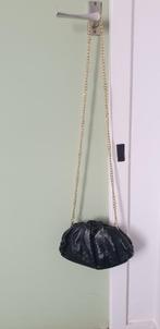 Borse in Pelle clutch/schoudertasje. Zwart., Sieraden, Tassen en Uiterlijk, Tassen | Damestassen, Verzenden, Nieuw, Zwart, Schoudertasje