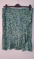 Mooie groene rok met bloemmotiefje en volants WE maat xl/42, WE, Maat 42/44 (L), Ophalen of Verzenden, Zo goed als nieuw