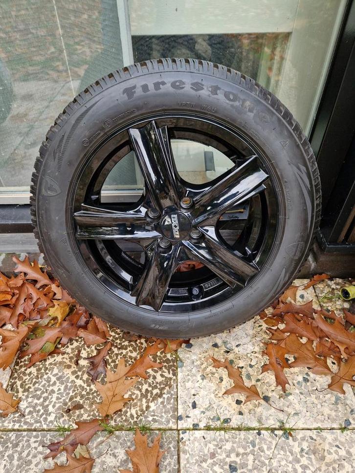 Winterbanden Firestone 175/65 R16 + Velgen, Auto-onderdelen, Banden en Velgen, Banden en Velgen, Winterbanden, 16 inch, 175 mm