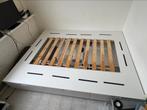 Ikea Nordli 2-persoonsbed wit (160x200cm), Huis en Inrichting, Ophalen, Wit, Tweepersoons, Zo goed als nieuw