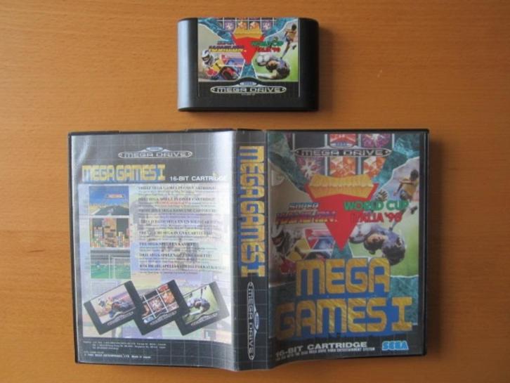 Megagames (3 games) Sega Mega Drive Megadrive, Spelcomputers en Games, Games | Sega, Mega Drive, Overige genres, 1 speler, Vanaf 3 jaar