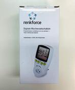 Digitale weekschakelaar, Huis en Inrichting, Woonaccessoires | Klokken, Ophalen of Verzenden, Zo goed als nieuw, Wandklok