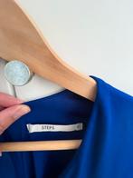 Blauw cocktailjurk steps maat S, Blauw, Ophalen of Verzenden, Zo goed als nieuw, Knielengte