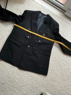 VERSACE: Zwarte Klassieke heren Blazer - Grote Maat, Ophalen of Verzenden, Zo goed als nieuw, Maat 56/58 (XL), Zwart