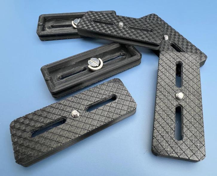 Tripod statief mount plate 10cm met montageschroef, Audio, Tv en Foto, Fotografie | Statieven en Balhoofden, Nieuw, Overige typen