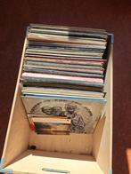 krat vol vinyl. van alles wat. Ongeveer 70 stuks, Ophalen, Gebruikt