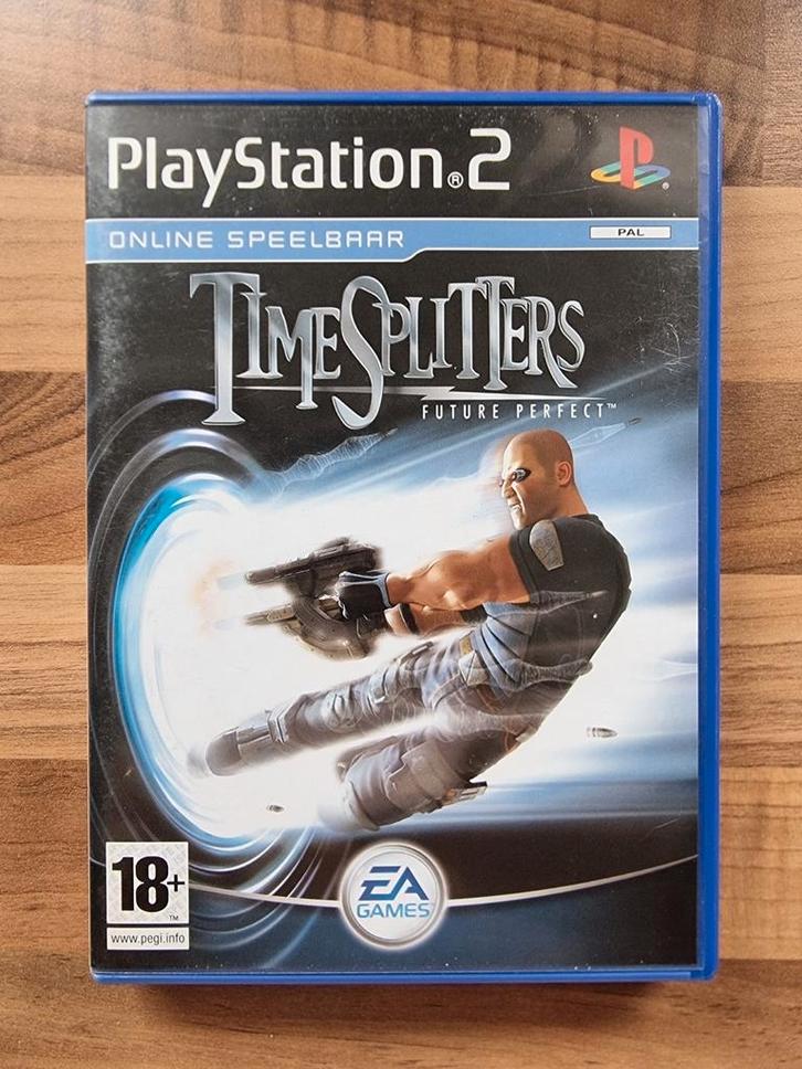 Timesplitters Future perfect, Spelcomputers en Games, Games | Sony PlayStation 2, Zo goed als nieuw, Shooter, 1 speler, Vanaf 18 jaar