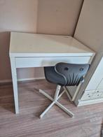 Ikea mick bureau met bureaustoel, Ophalen of Verzenden, Gebruikt, Bureau