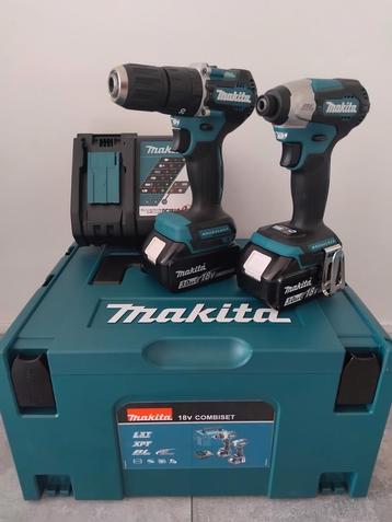 ✅️Actie! Makita 18v combiset dhp487 schroef/klopboor dtd157  beschikbaar voor biedingen
