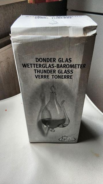 Donderglas beschikbaar voor biedingen