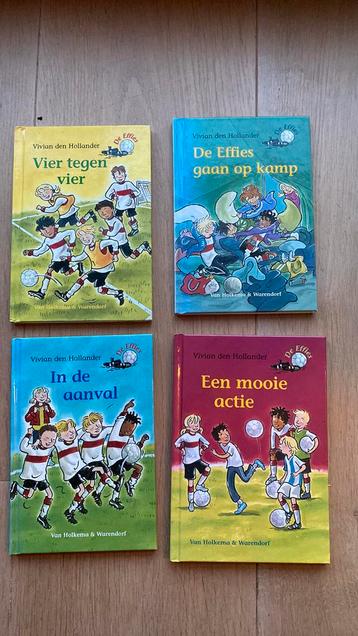 4 boekjes De Effies; Vivian den Hollander 