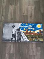 Banksy x Van Gogh: Sterrennacht Street Art, Ophalen of Verzenden
