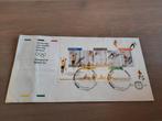 Eerste dag enveloppe Olympische Spelen '92, Postzegels en Munten, Brieven en Enveloppen | Nederland, Ophalen, Envelop