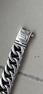 Konings ketting & armband , buddha to buddha armband, Sieraden, Tassen en Uiterlijk, Kettingen, Ophalen, Zo goed als nieuw, Zilver