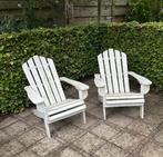 2 leuke houten tuinstoelen. Opknapper., Ophalen, Zo goed als nieuw, Hout