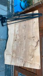 Echte boomstam blad 65x90 (bureau/tafel), Ophalen, Zo goed als nieuw