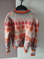 Wollen trui met hartjes - Maat XS, Ophalen of Verzenden, Gedragen, Maat 34 (XS) of kleiner, Overige kleuren
