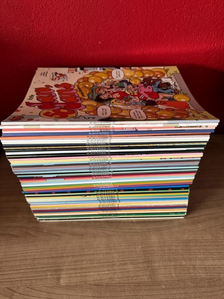 Jan Jans en de kinderen 3 t/m 65, Boeken, Stripboeken, Zo goed als nieuw, Meerdere stripboeken, Ophalen of Verzenden