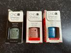 CND Shellac, drie kleuren, Gebruikt, Overige kleuren, Ophalen of Verzenden, Handen en Nagels