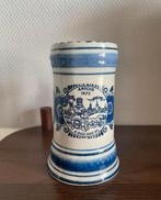 Antieke delfts blauwe bier pul Artois 1973, Verzamelen, Biermerken, Ophalen of Verzenden, Pul(len)