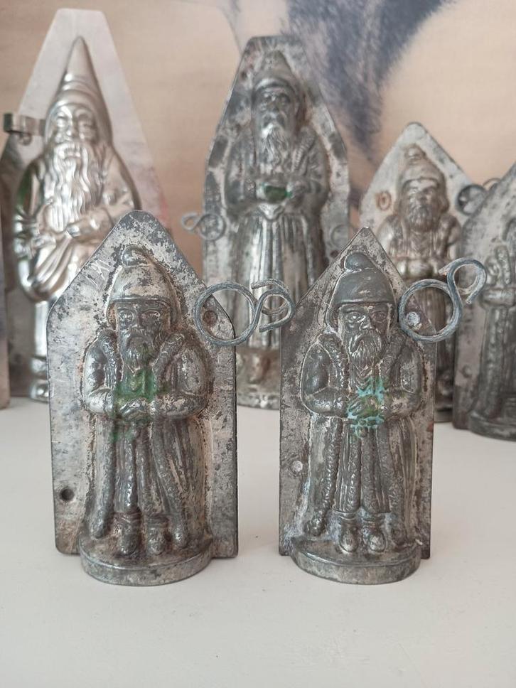 Chocolade mal: kerstman, père Noël, weihnachtsmann, Antiek en Kunst, Antiek | Keukenbenodigdheden, Ophalen of Verzenden