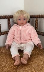 Blonde Reborn doll 55cm., Verzamelen, Poppen, Ophalen of Verzenden, Zo goed als nieuw, Pop