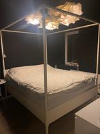 IKEA EDLAND hemelbed bedframe 160x200cm, Ophalen, Gebruikt, Tweepersoons, 200 cm