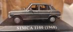 Simca 1100 zilver 1968 1:43 in ongeopende blister., Hobby en Vrije tijd, Modelauto's | 1:43, Nieuw, Ophalen of Verzenden