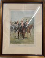 Litho WC Staring 3e Regiment Dragonders, Ophalen of Verzenden