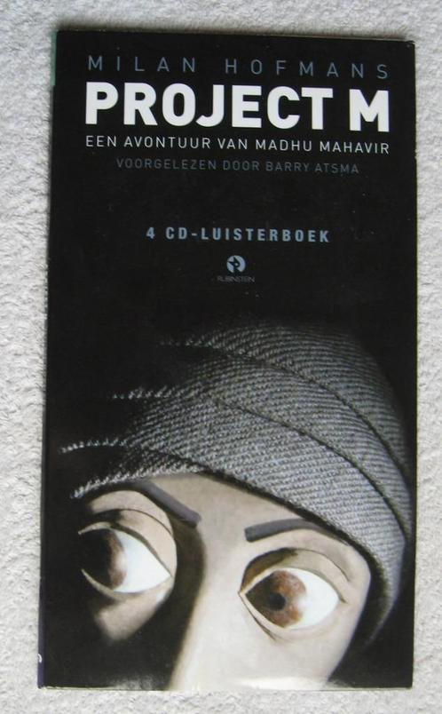 Milan Hofmans - 4 CD Project M (avontuur van Madhu Mahavir), Boeken, Luisterboeken, Cd, Ophalen of Verzenden