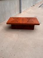 vintage Roche Bobois wortelhouten BURLWOOD salontafel, Gebruikt, Minder dan 50 cm, Rechthoekig, 50 tot 100 cm