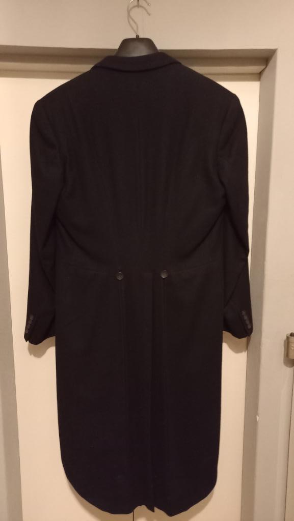 Compleet chaquet, 2 gilets inclusief hoed., Kleding | Heren, Kostuums en Colberts, Gedragen, Maat 48/50 (M), Zwart, Ophalen