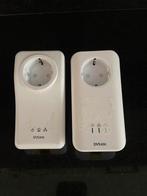 DVS Powerline Adapters (2 stuks) wi-fi versterker ZGAN, Computers en Software, Powerlines, Ophalen of Verzenden, Zo goed als nieuw