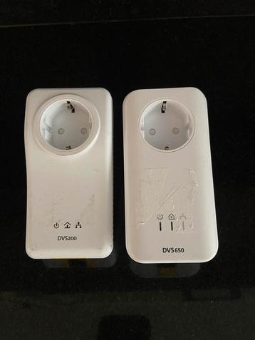 DVS Powerline Adapters (2 stuks) wi-fi versterker ZGAN beschikbaar voor biedingen