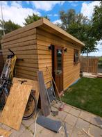 Geïsoleerd Tuinkantoor met Elektra, Tuin en Terras, Ophalen, Zo goed als nieuw, Hout, Overige typen