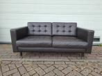 Ikea Landskrona 2 zitsbank leer retro in goede staat!, Huis en Inrichting, Banken | Bankstellen, Ophalen, Ikea, 150 tot 200 cm