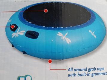 T.K. OPBLAASBARE TRAMPOLINE 1,91 cm. nieuw beschikbaar voor biedingen