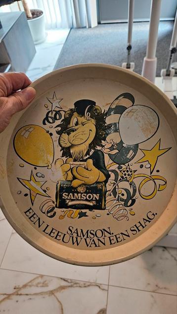 Vintage Samson Dienblad - Een Leeuw van een Shag beschikbaar voor biedingen