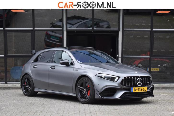 Mercedes-Benz A-klasse AMG A45 S 4MATIC+ Edition One Pano Ke, Auto's, Mercedes-Benz, Bedrijf, Te koop, A-Klasse, 4x4, ABS, Achteruitrijcamera