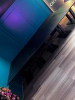 Mooie zwarte tafels lengte 120 bij 80, Huis en Inrichting, Tafels | Salontafels, Ophalen, 100 tot 150 cm, 50 tot 100 cm, Zo goed als nieuw