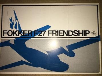 Fokker F27 Friendship Freightship brochure/folder 1969   beschikbaar voor biedingen