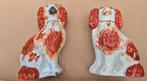 Antieke Staffordshire hondjes, Ophalen of Verzenden, Gebruikt